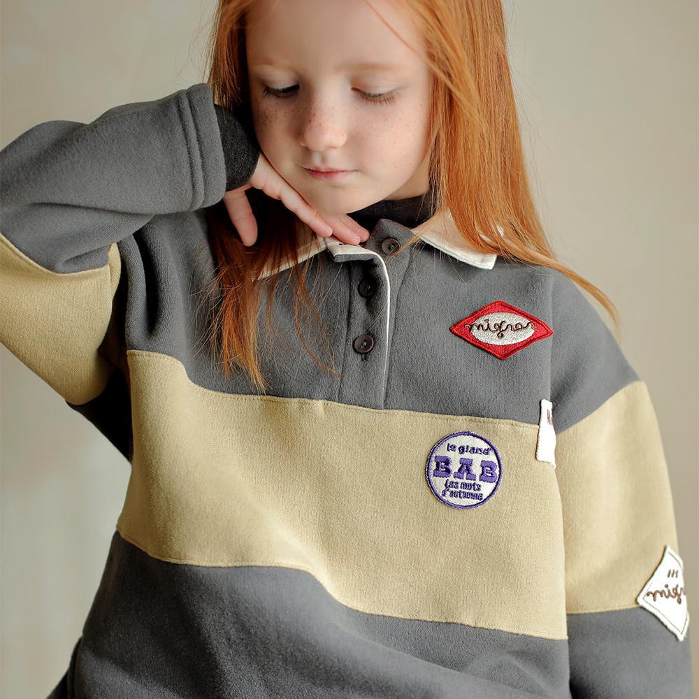 «予約»«bien a bien» ブリオンポロシャツ 2colors