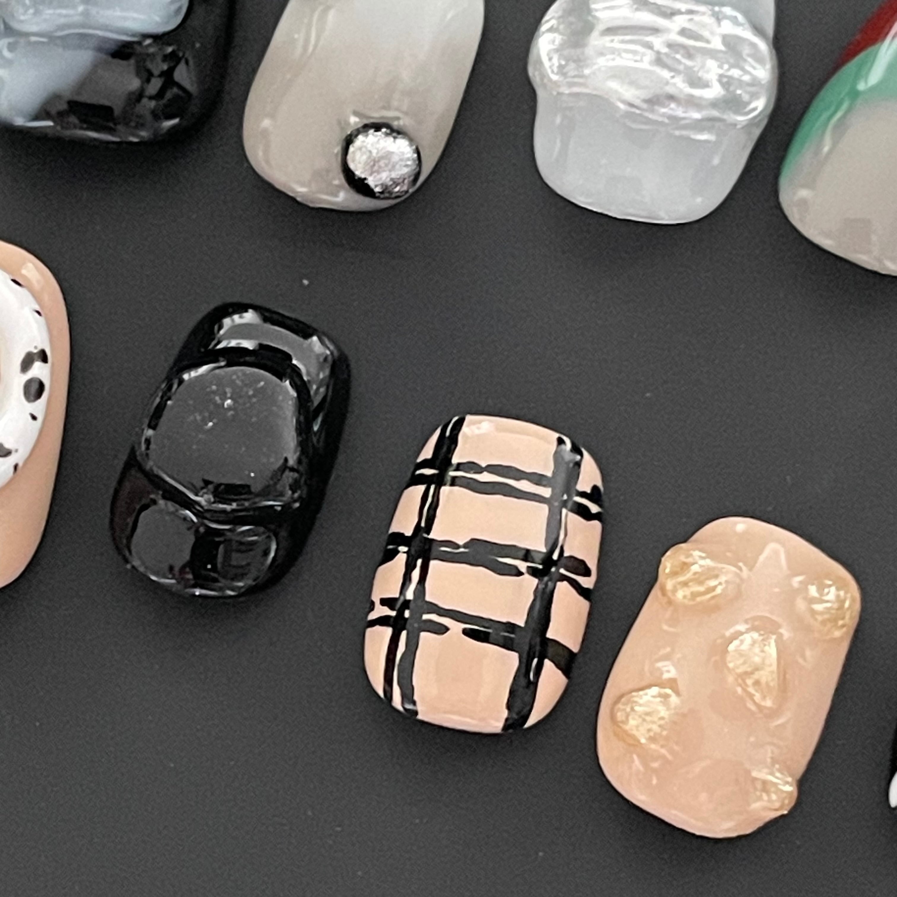 MIUぷっくりニュアンスハンドメイドネイルチップ | MIU NAIL