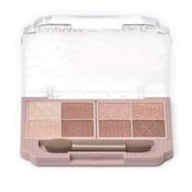 キャンメイク プティパレットアイズ 04 アマンドブリュレ 2.0g アイシャドウ パレット チップ付き ブラウン