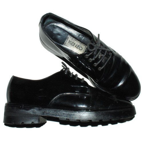 『KENZO』90s patent leather shoes: 24cm