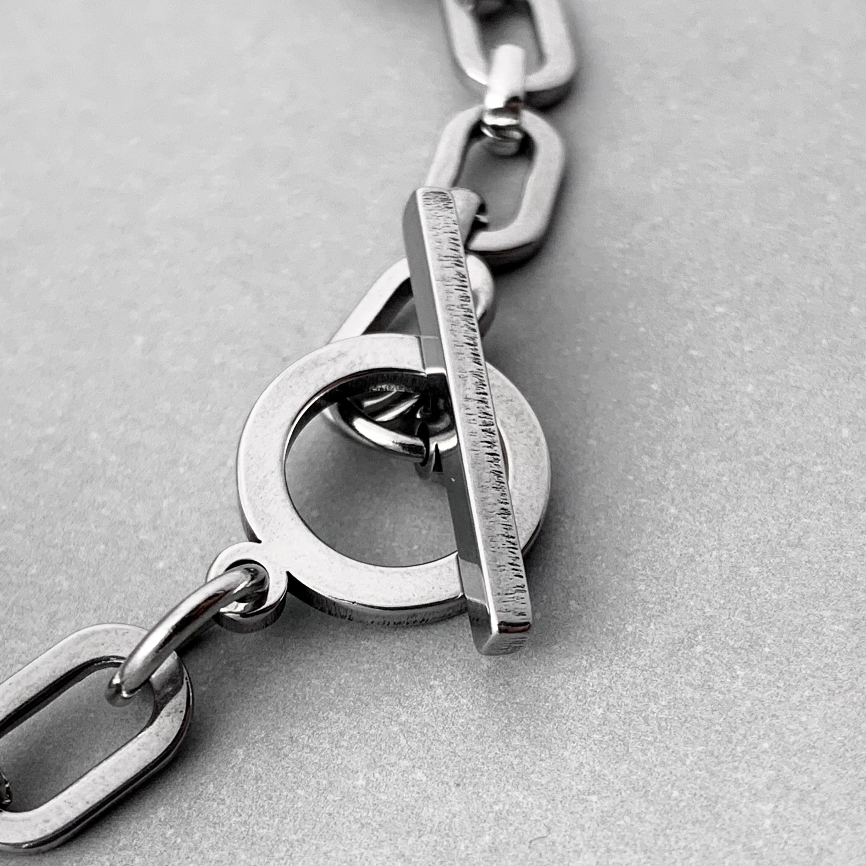 O Chain Bracelet #340 Silver | NOEL