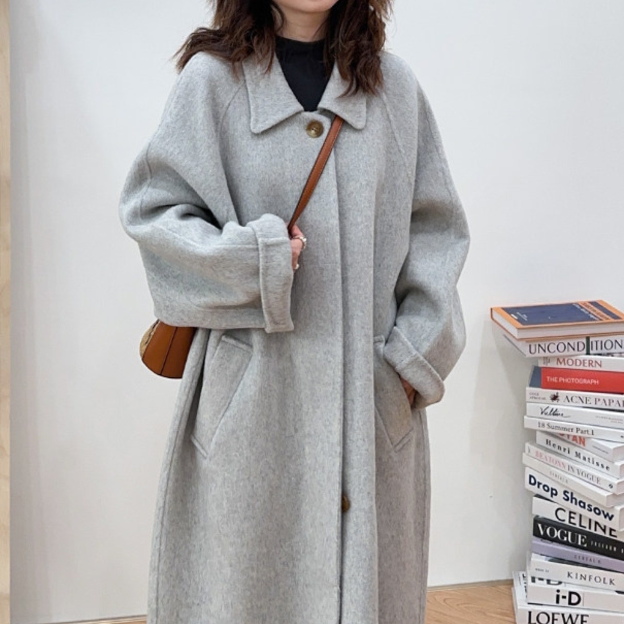 オールドマネースタイル ロングコート 4color W01360