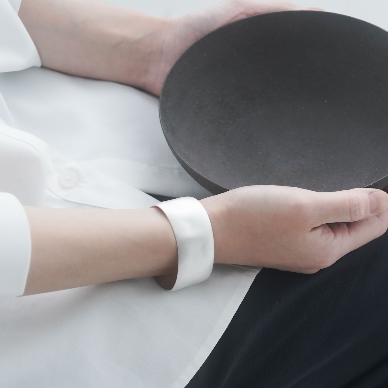hatsuyuki 25mm (純銀) Bangle