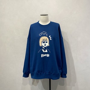 「BOB」ビッグシルエットスウェット【Yuki Horimoto】
