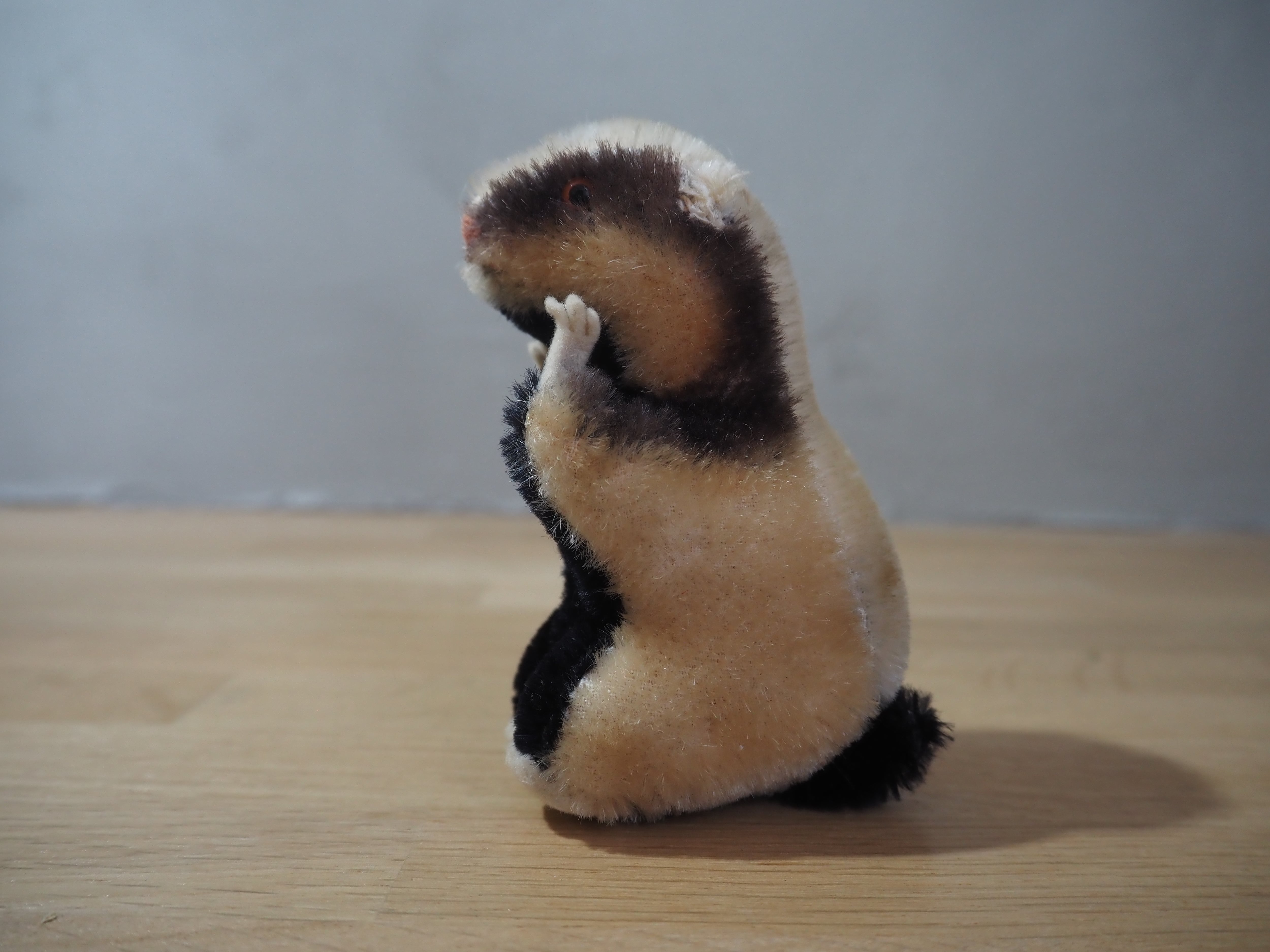 オールド シュタイフ アナグマ Steiff Diggy 10cm | ヒガシマチマーケット