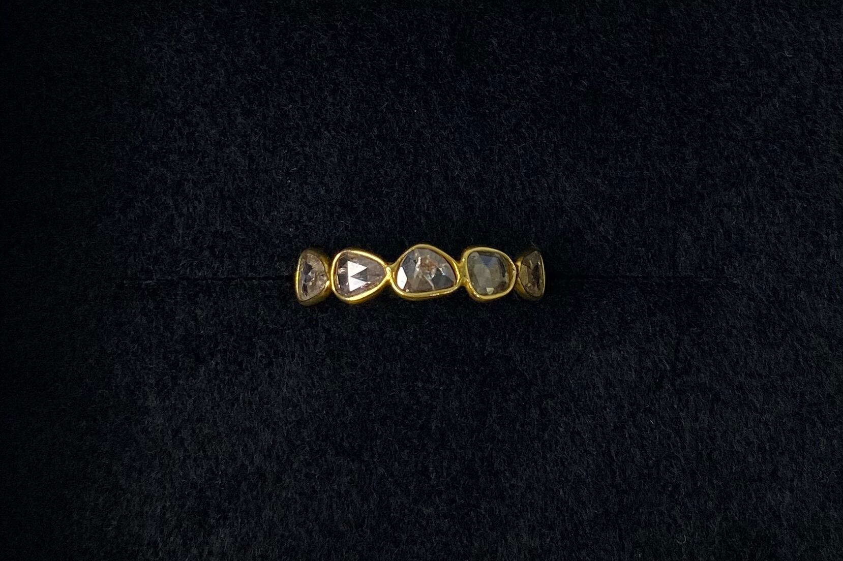 ak00s2様 7/12ご購入分 ナチュラルダイヤ5連 17号