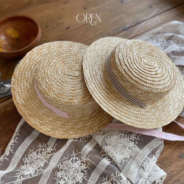 【 OREN / 予約 】(kids) Floryang Flat Ribbon Jisamo