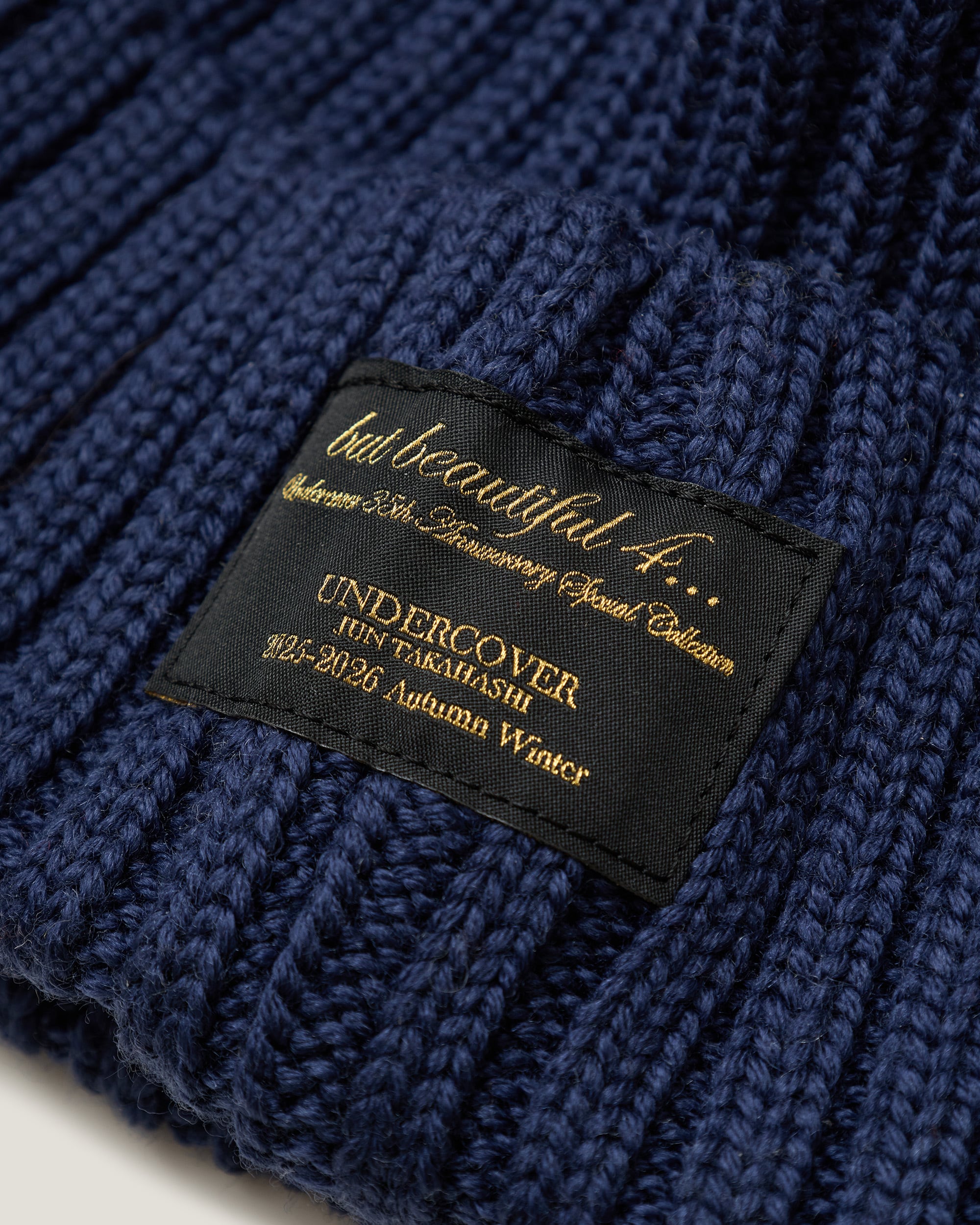 UNDERCOVER アンダーカバー 変形 ギャザー アシメ ウール ニット UNDERCOVER アンダーカバー 変形 ギャザー アシメ ウール ニット