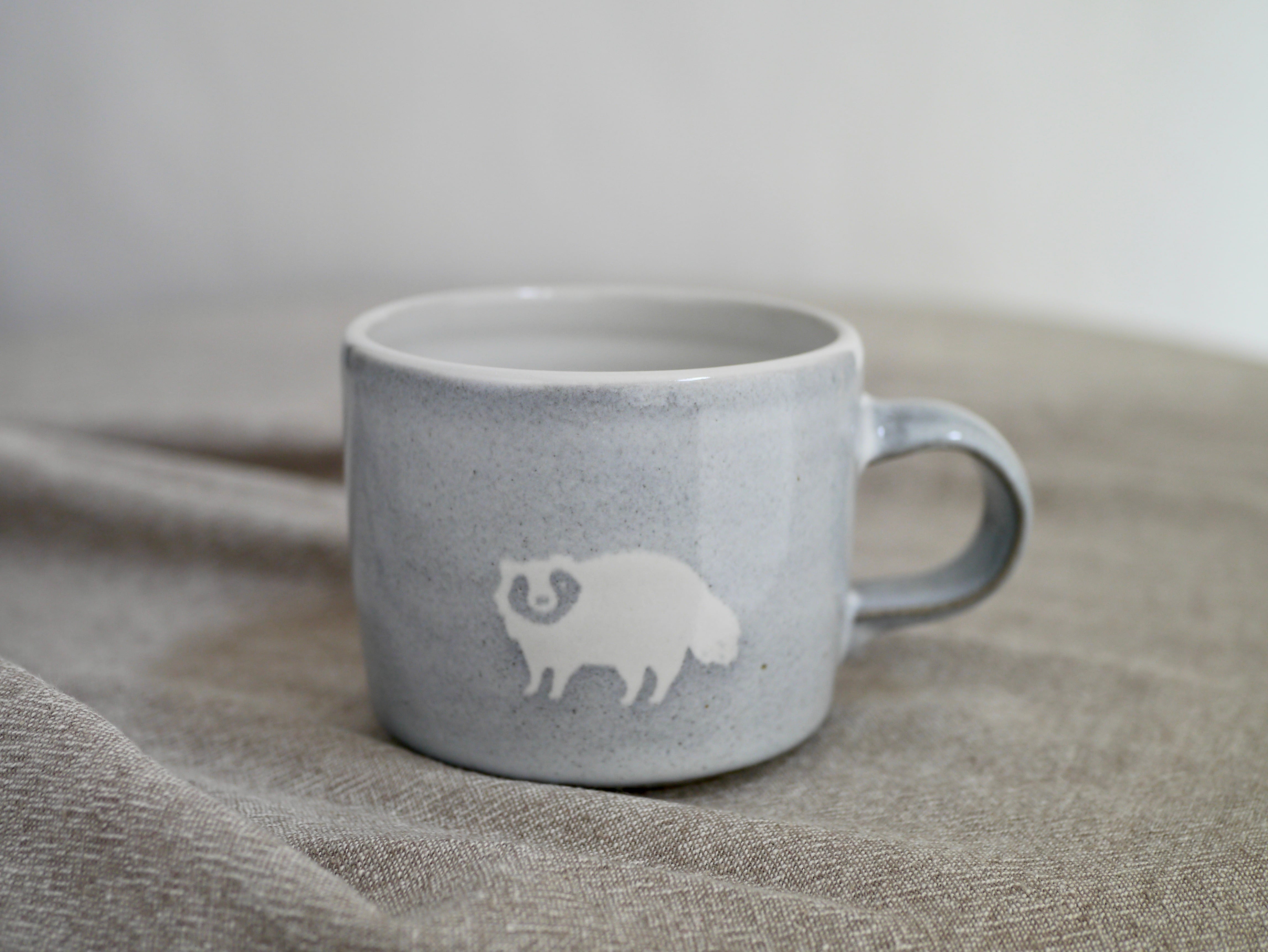 オオカミのマグカップ | ITOGA POTTERY