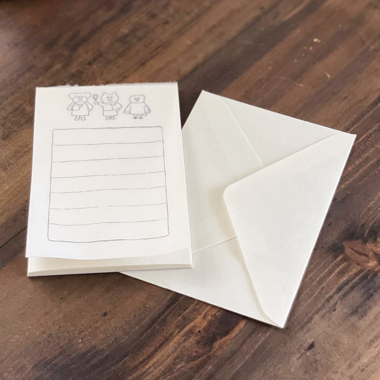 みんなのおうち オリジナル そえぶみ箋 古川紙工 レターセット 文具