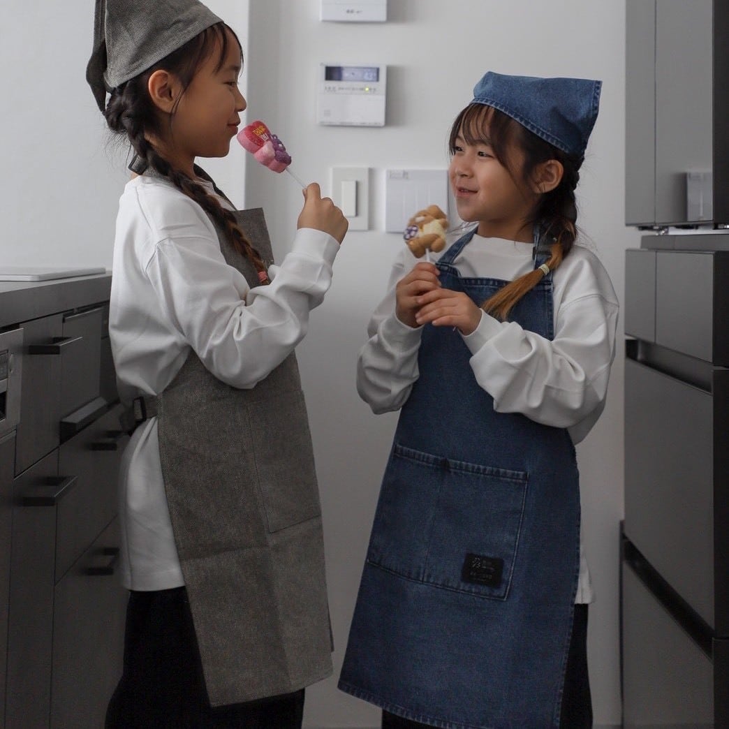 MINAKO × RE-CORD】everyday エプロン for kids【こちらの商品は3月