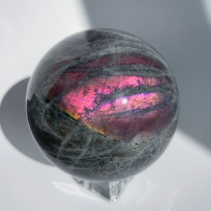 グレーのラブラドライト スフィア 05◇ Labradorite Sphere ◇天然石・鉱物・パワーストーン