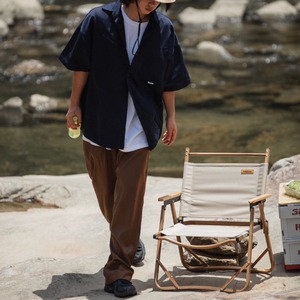 ストリートきれいめドレープパンツ　0697