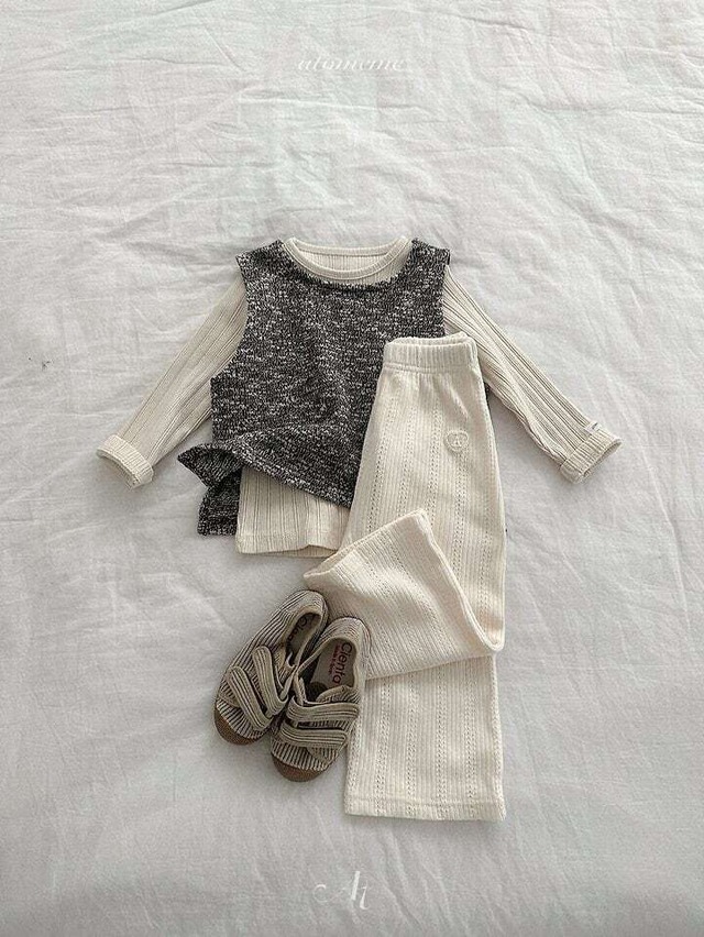 予約⌇atomeme / Nut wool vest