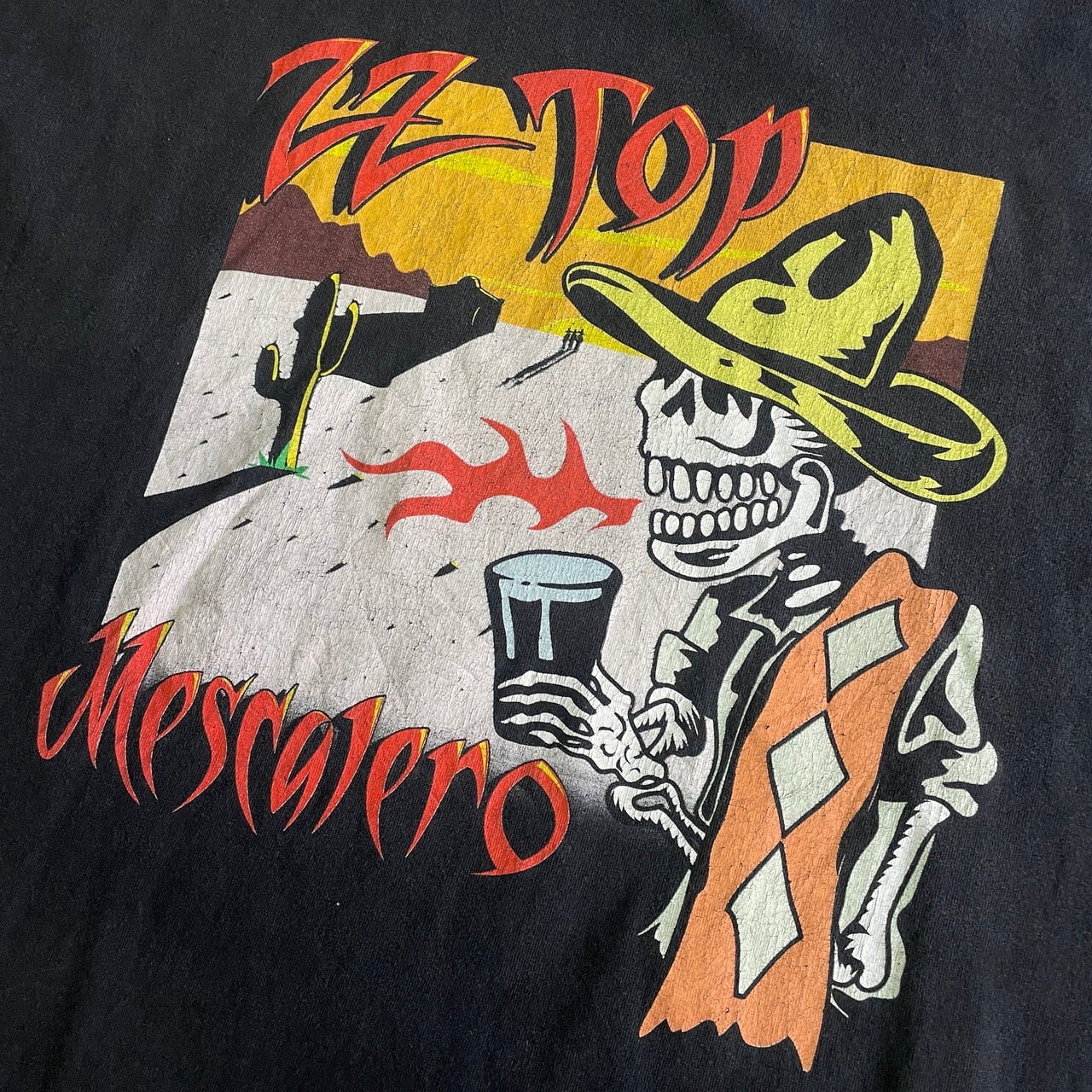 ビッグサイズ 00年代 ZZ TOP MESCALERO 両面プリント バンドTシャツ