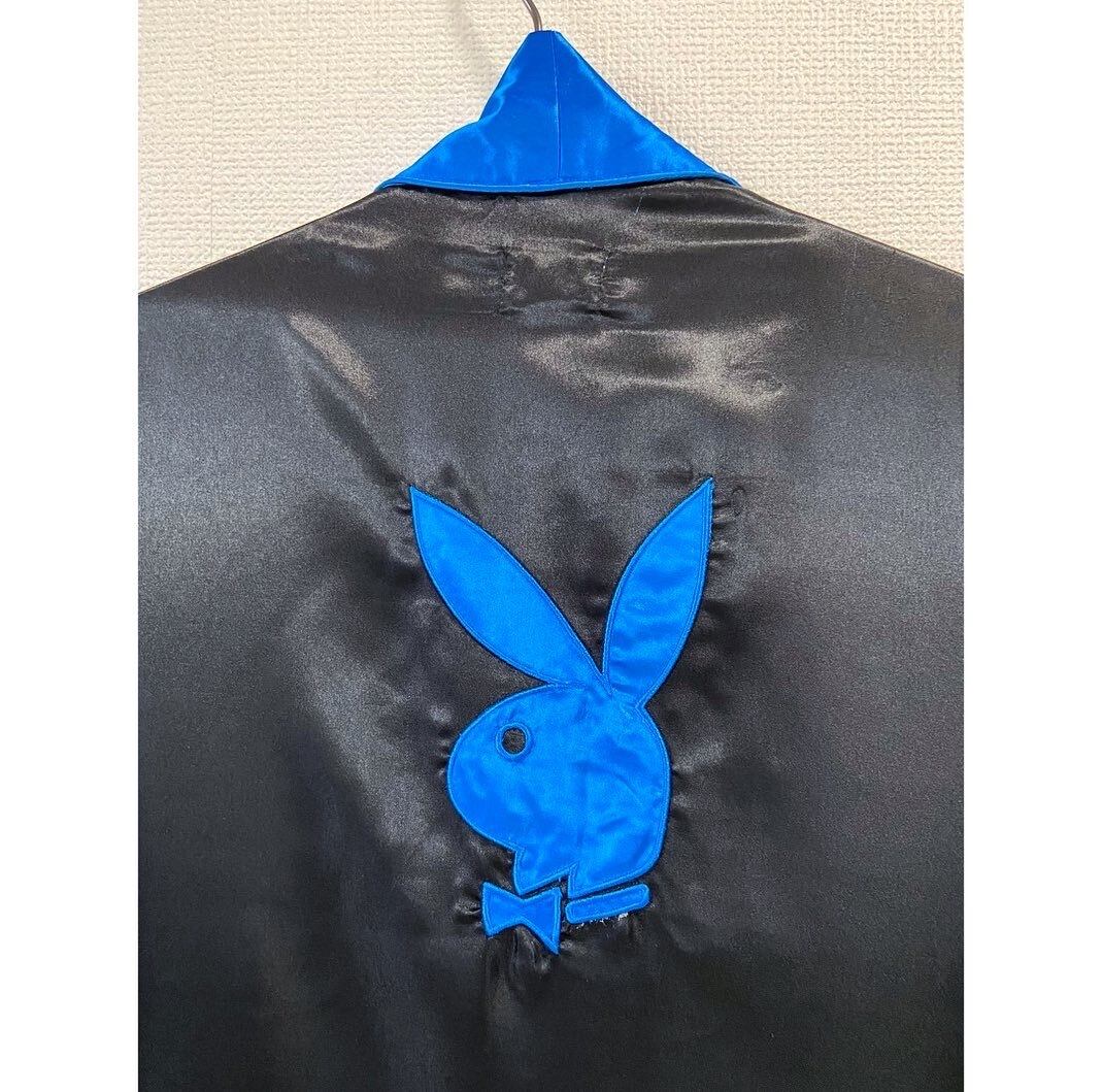 90s playboy satin logo long gown | protocol