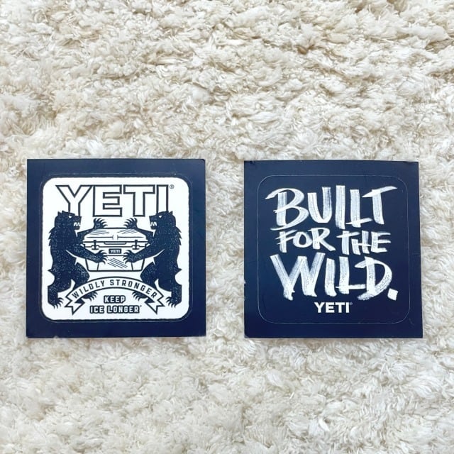 YETI】ステッカー イエティ WILD ステッカー ロゴステッカー シール