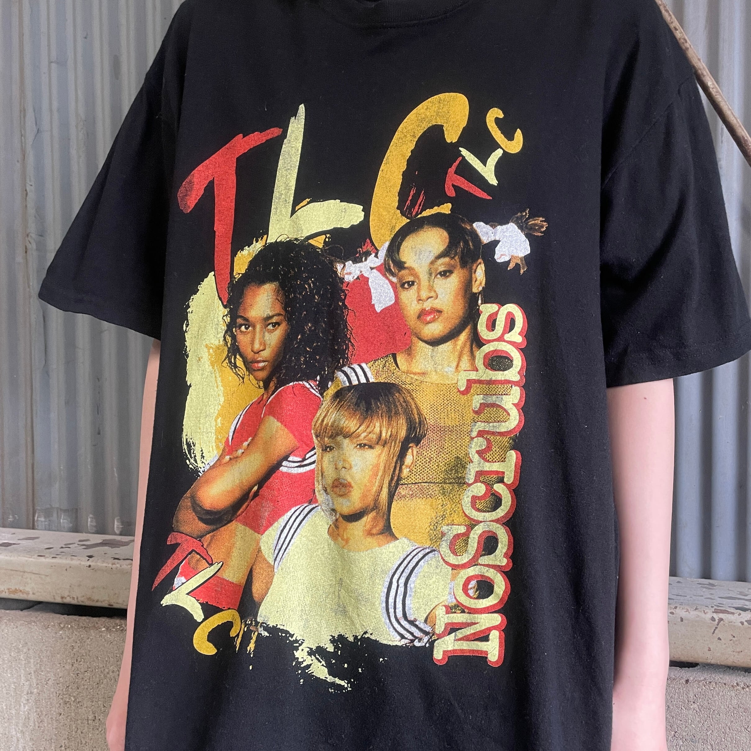ビッグサイズ TLC ティーエルシー NoScrubs バンドTシャツ メンズ2XL  