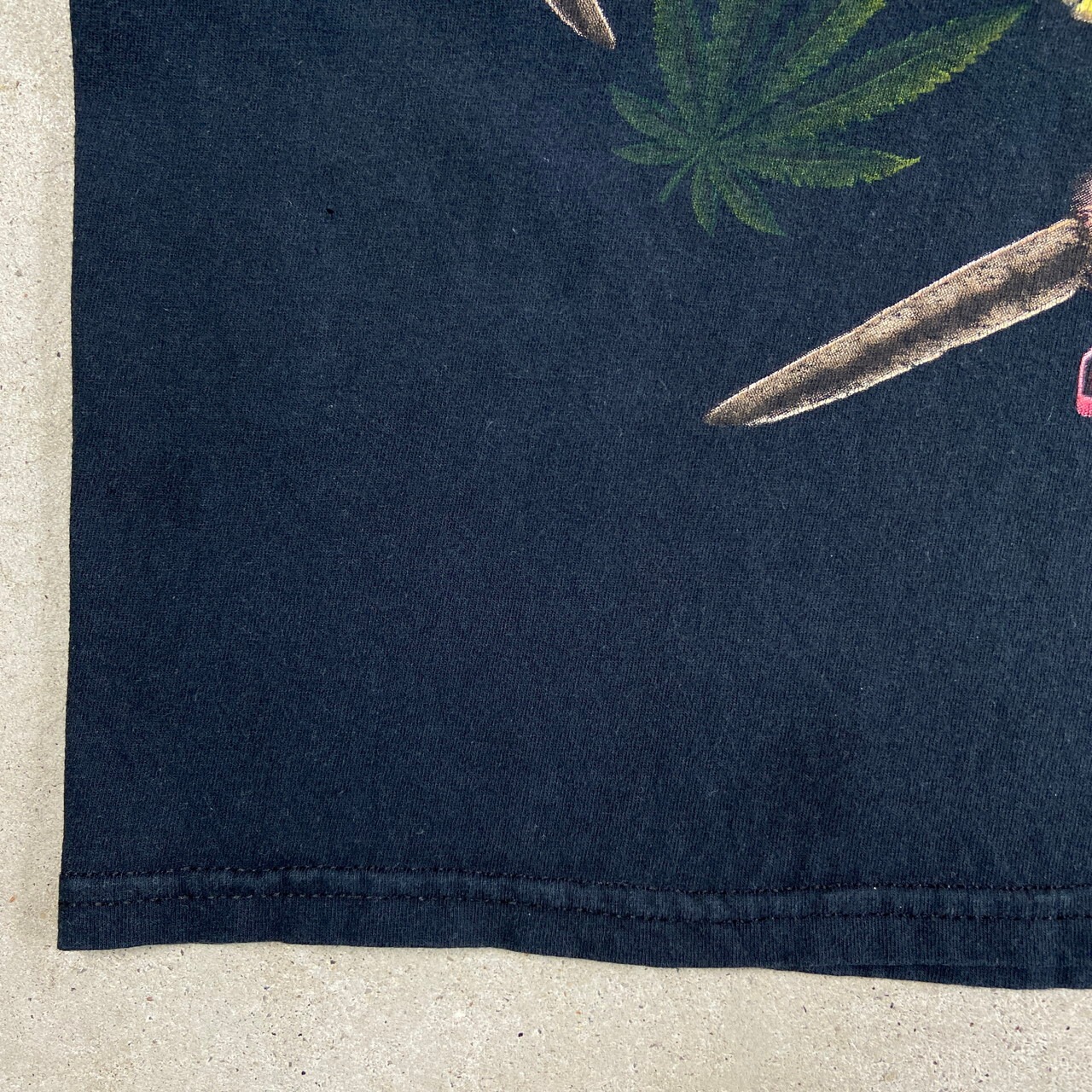 POWER PLANT 420 マリファナ プリントTシャツ メンズXL 古着 大麻 