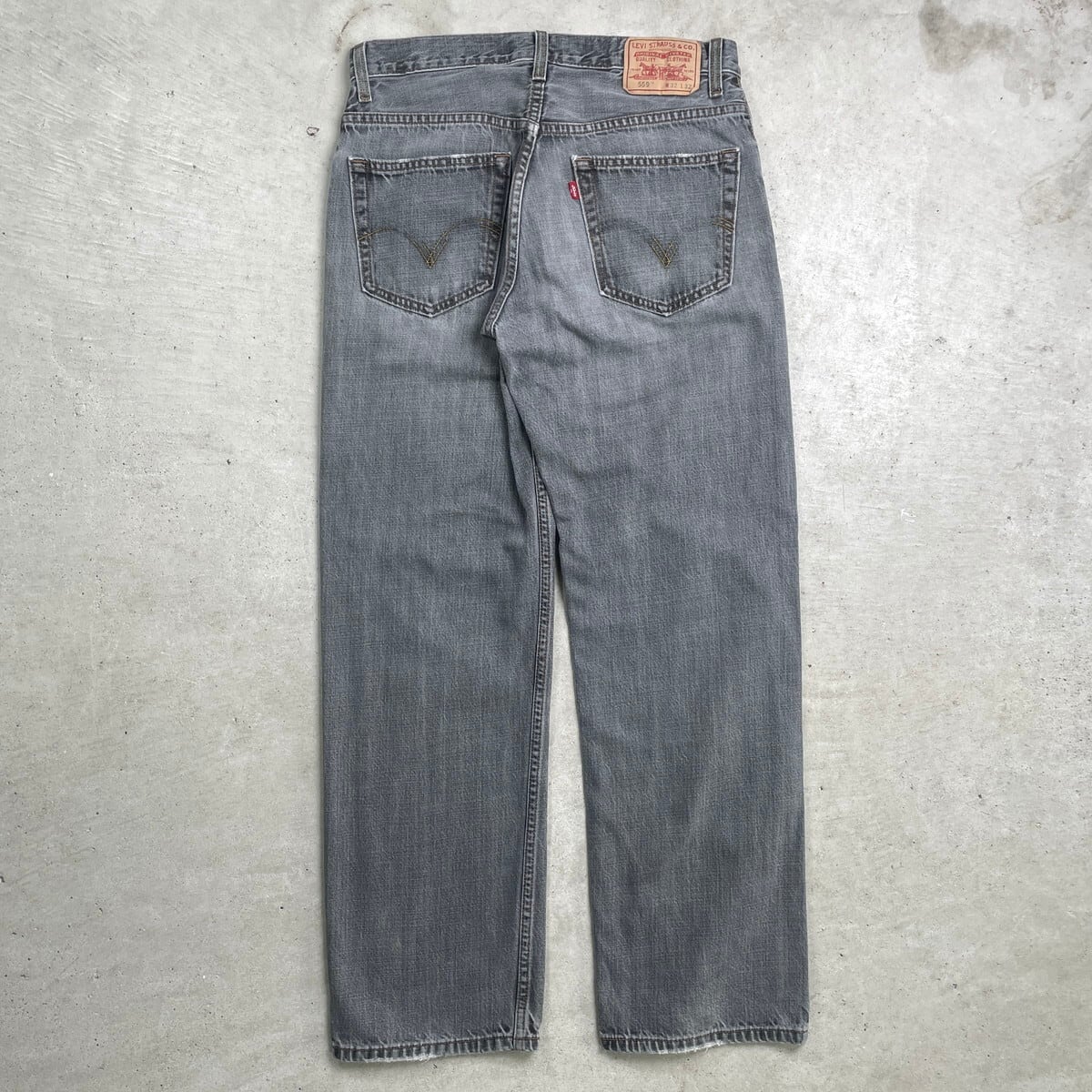 00年代 Levi's リーバイス 559 RELAXED STRAIGHT ブラックデニムパンツ