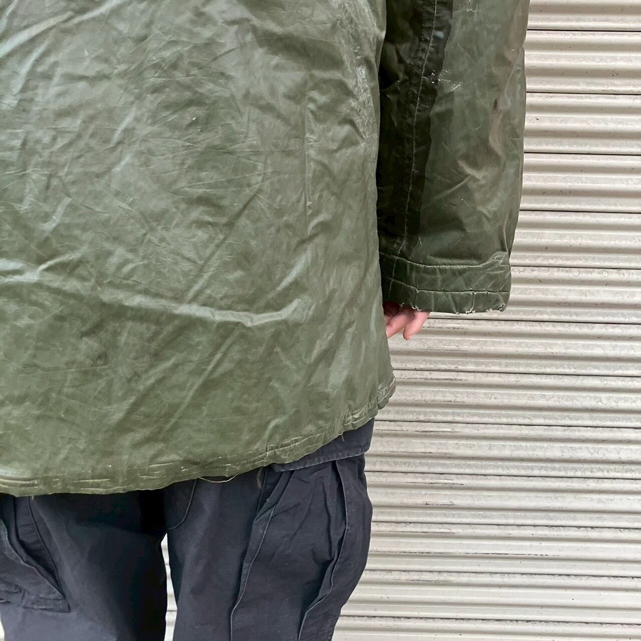 60s 米軍 実物 カデットパーカー ウェットウェザーパーカー XL