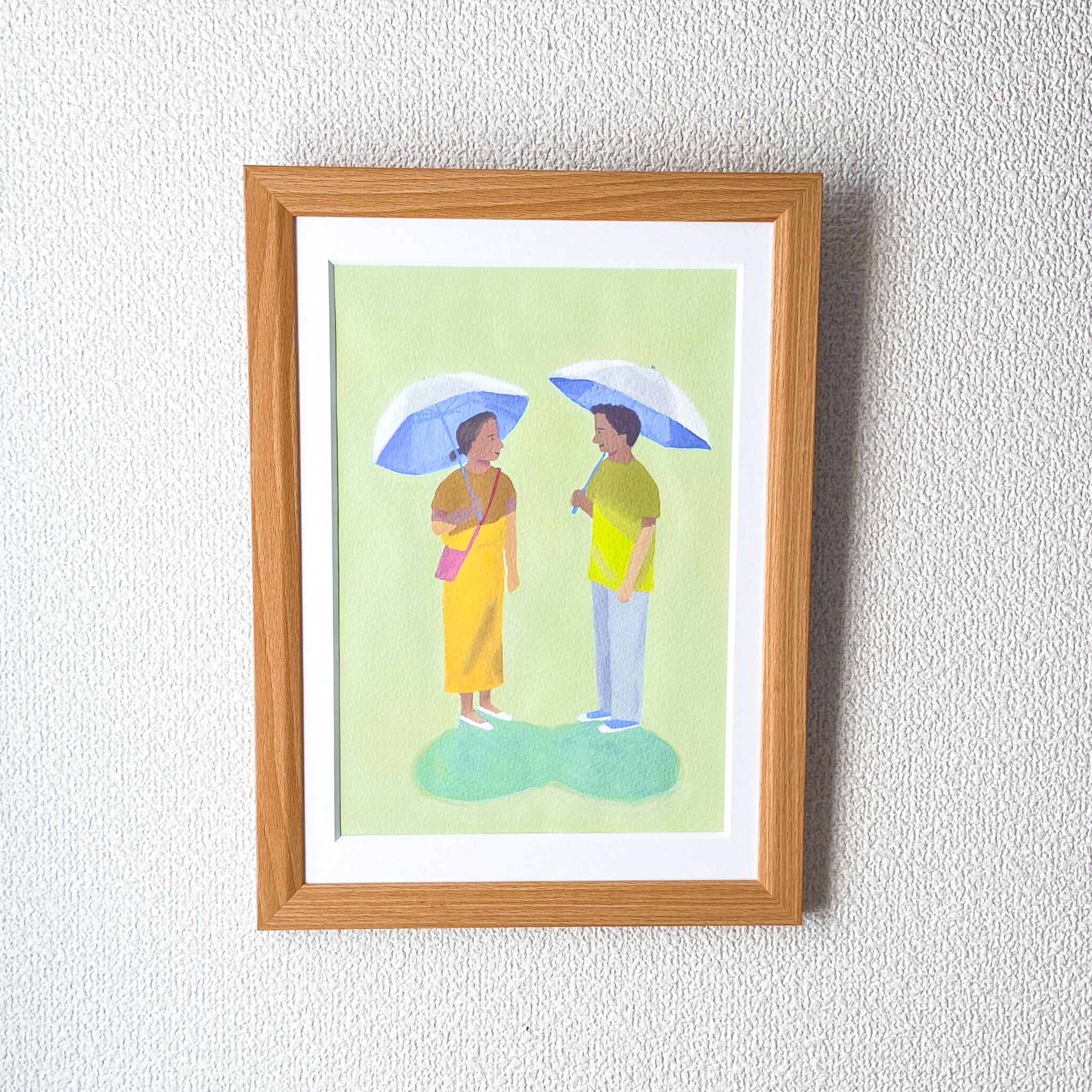 西嶋勝之［かたしぐれ］木版画 | Pay ID