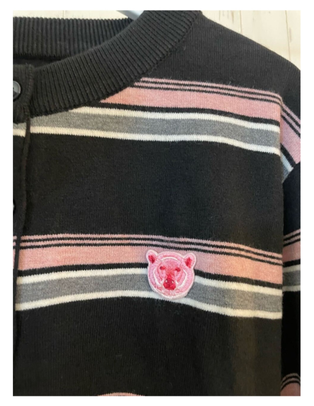 ルスポレ　マルチボーダーカーディガン　 25318056