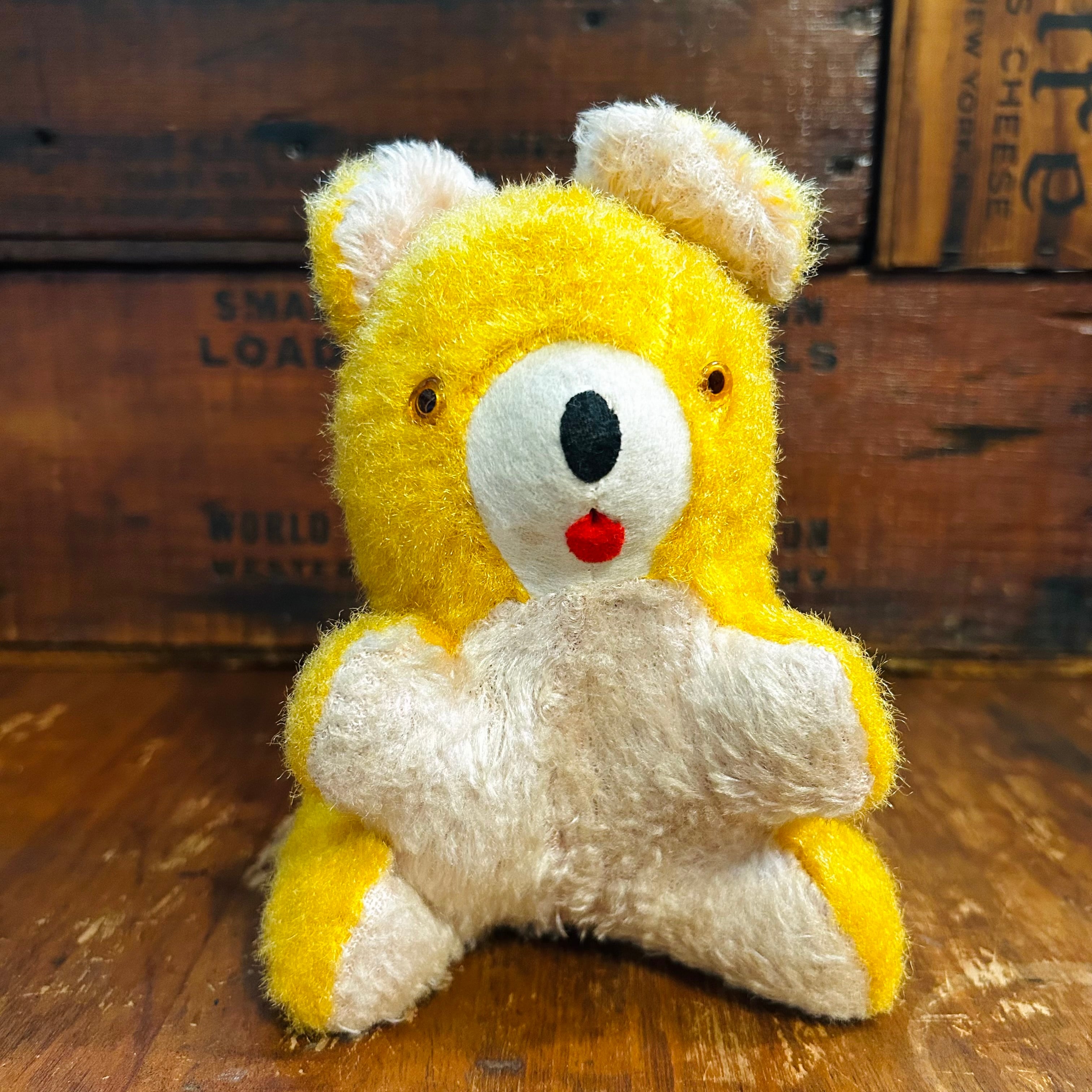 1960s–70s MADE IN JAPAN ヴィンテージ ベア ぬいぐるみ 昭和レトロ