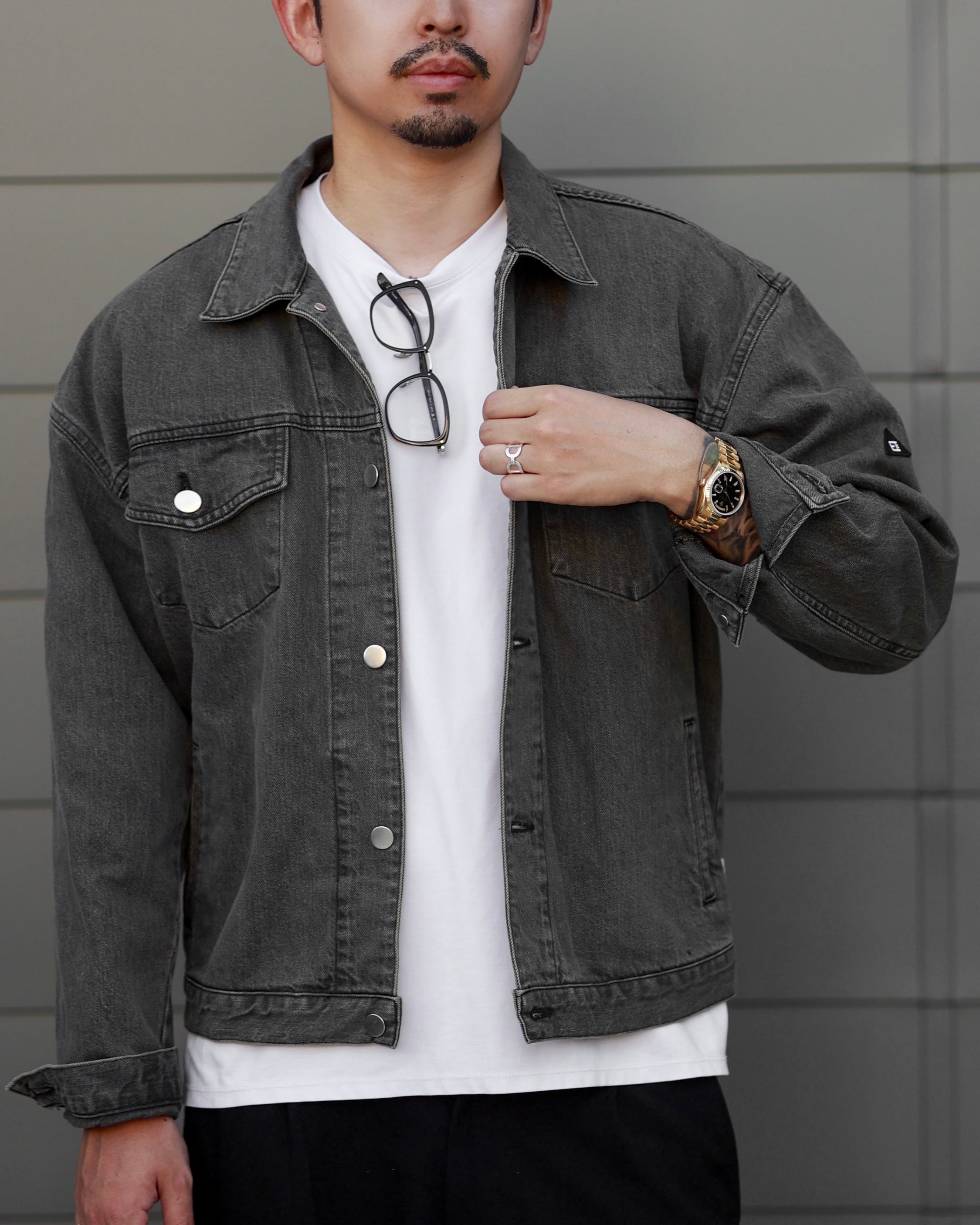 KV-571】Okayama Denim Vintage Over Jacket【オーバーシルエット