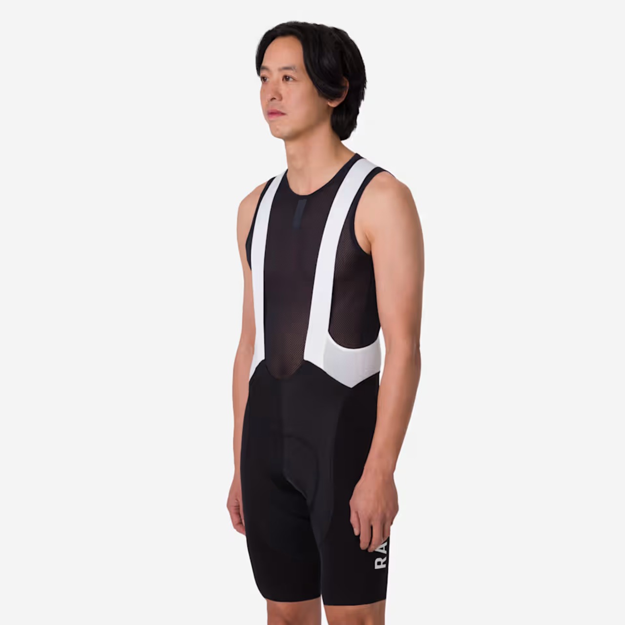 RAPHA Men's Pro Team Bib Shorts III - Regular Black/White