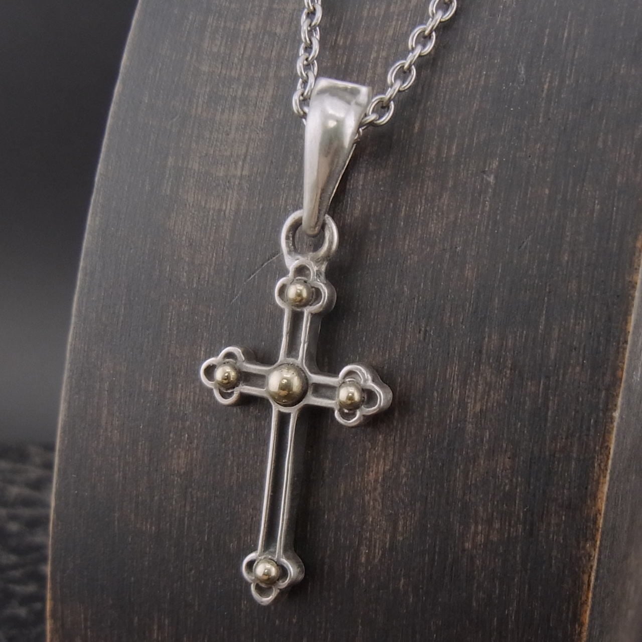 FIVE STARS CROSS PENDANT S