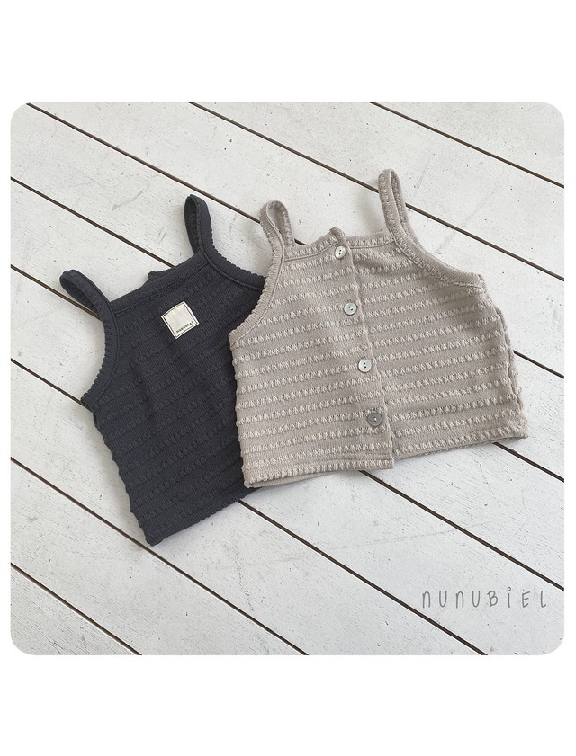 〘予約〙nunubiel / embo sleeveless
