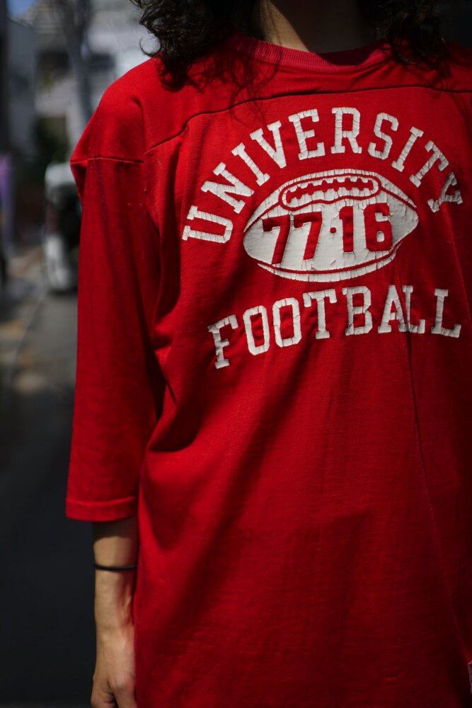 Champion [CHAMPION PRODUCTS INC] Football T-shirt [Late 1960s