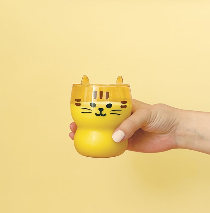 猫耳グラス ｜グラス｜猫 ねこ ネコ 猫雑貨 猫グッズ かわいい プレゼント 贈り物 おうち時間 おうちカフェ