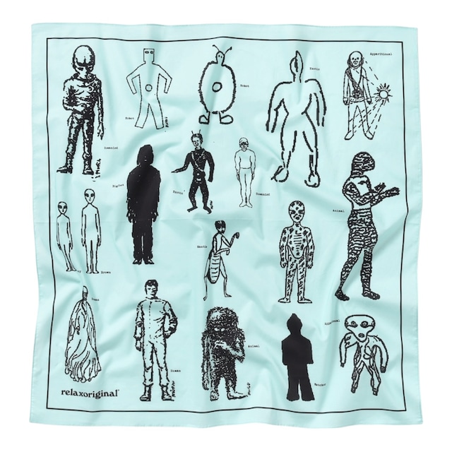 【RELAX ORIGINAL】Alien Types Bandana