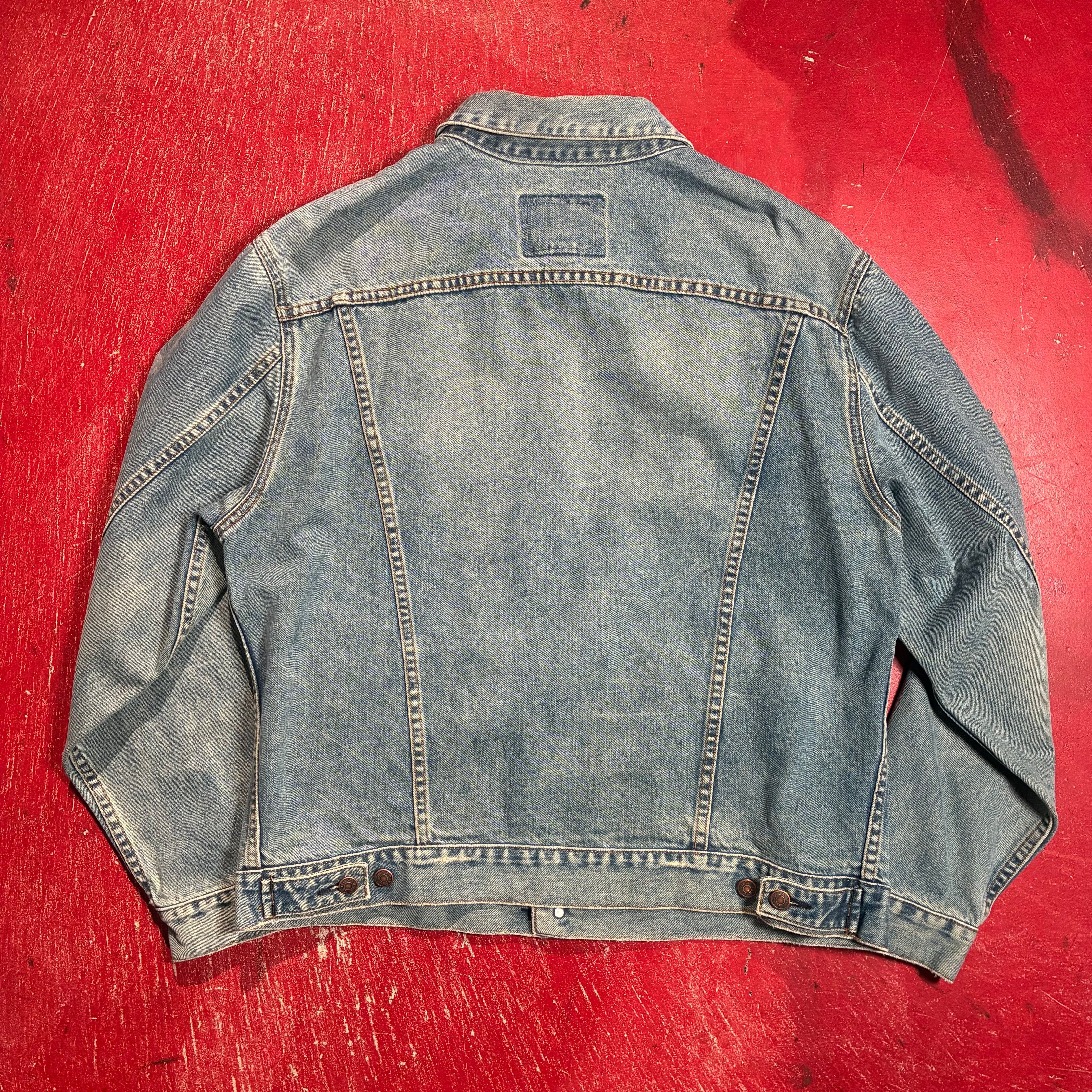 90s OLD GAP デニムジャケット トラッカージャケット ブルー | 古着屋