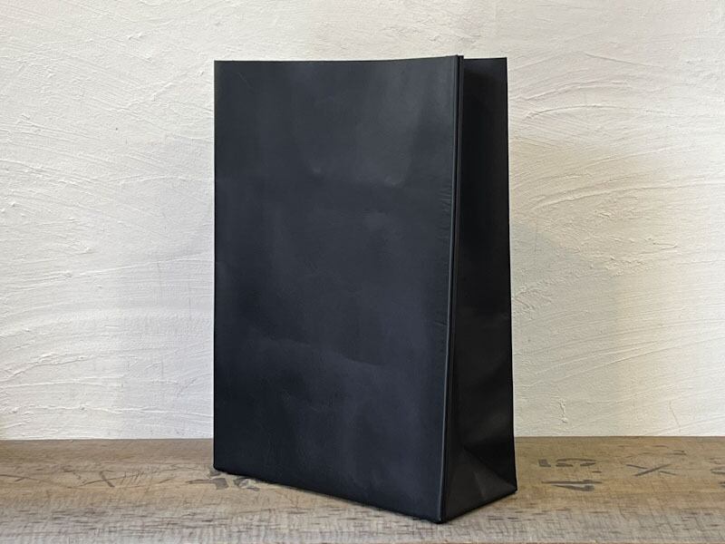 限定カラー】牛革の紙袋のようなただの袋 | 革り小物 Aster*isk