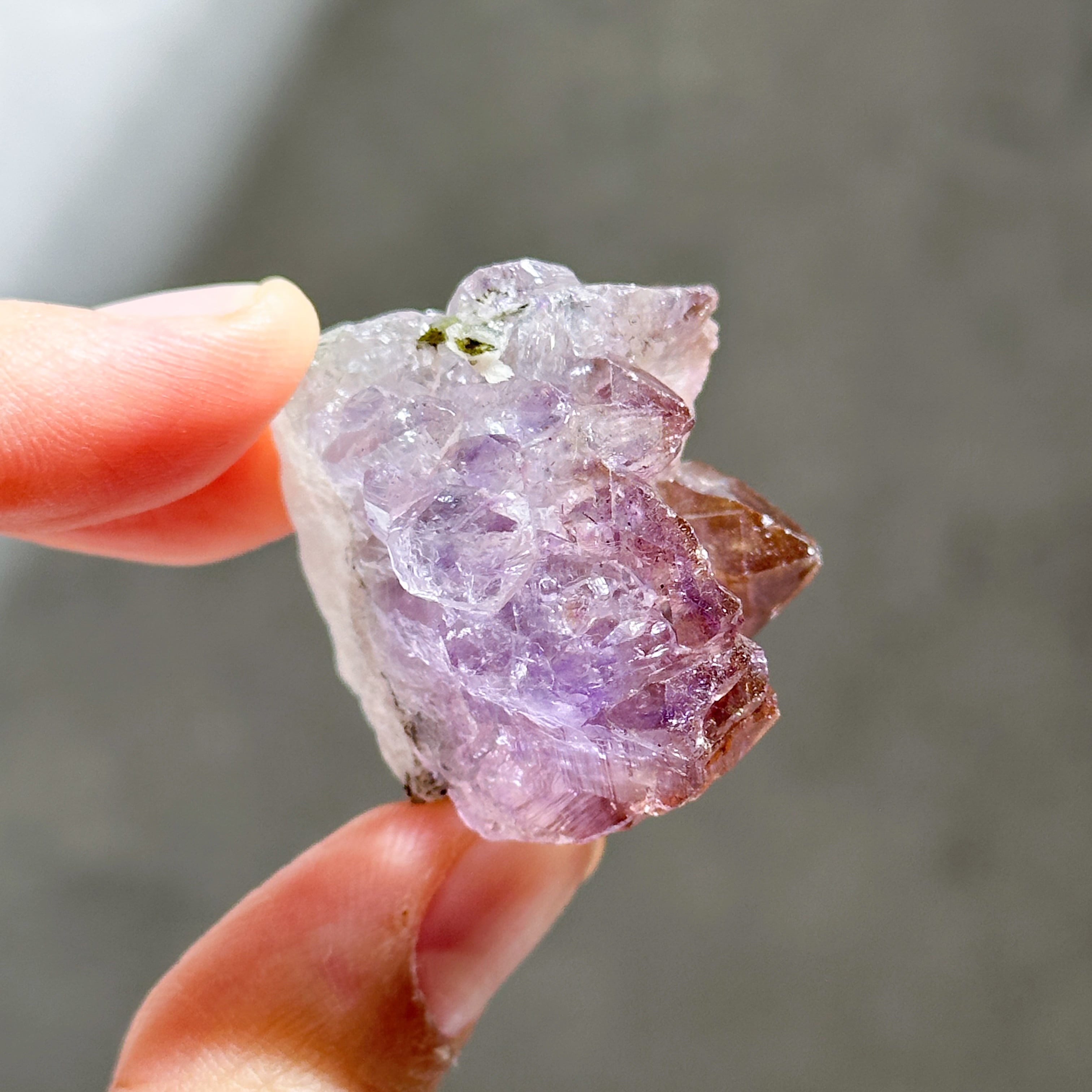 インド・カルール産アメジスト クラスター21◇ Amethyst ◇天然石