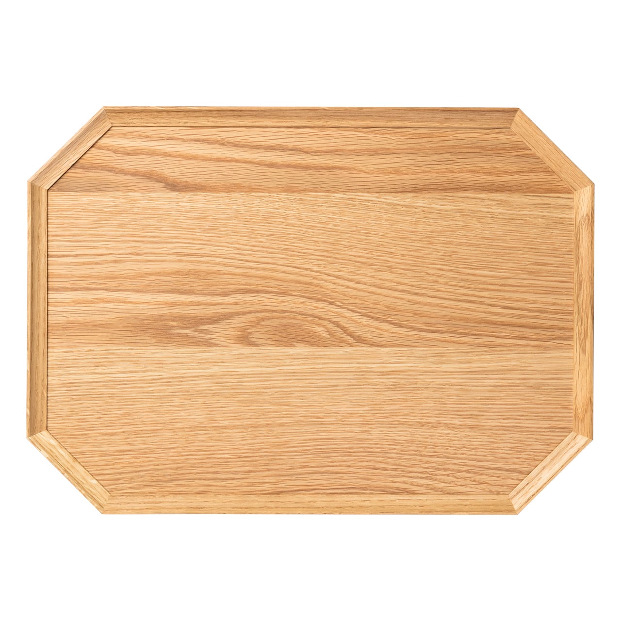 ステンドグラス八角トレー(844) トレー 黒檀 八角 グラス Tray ebony