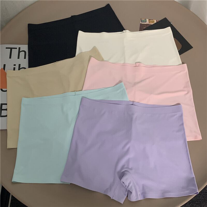 ハイウェストウェストショーツ サマーパンツ 薄手レギンス 夏物 ブルマー シルク YY-ファッション7992557246
