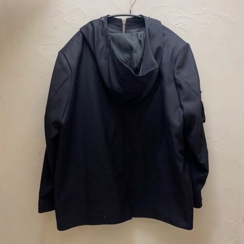 TTT MSW ティー M anorak tailore アノラックパーカー テーラード M ブラック　代官山   ブランド古着Brooch  powered by BASE