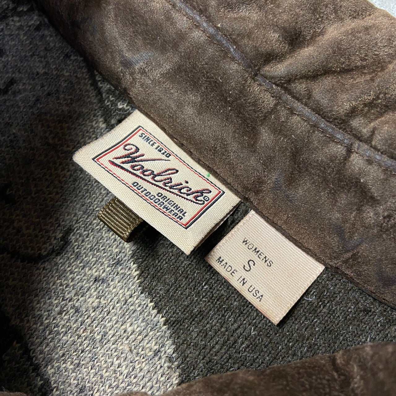 90年代 USA製 WOOLRICH ウールリッチ フリースジャケット アニマル柄