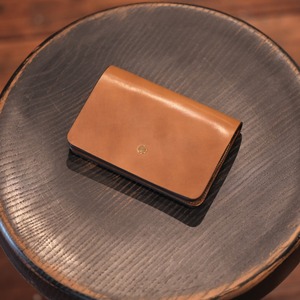 forme(フォルメ) "Hand wallet" Cordovan×DOUBLE -Cigar×Brown-