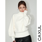 アルパカブレンド タートルセーター/2color