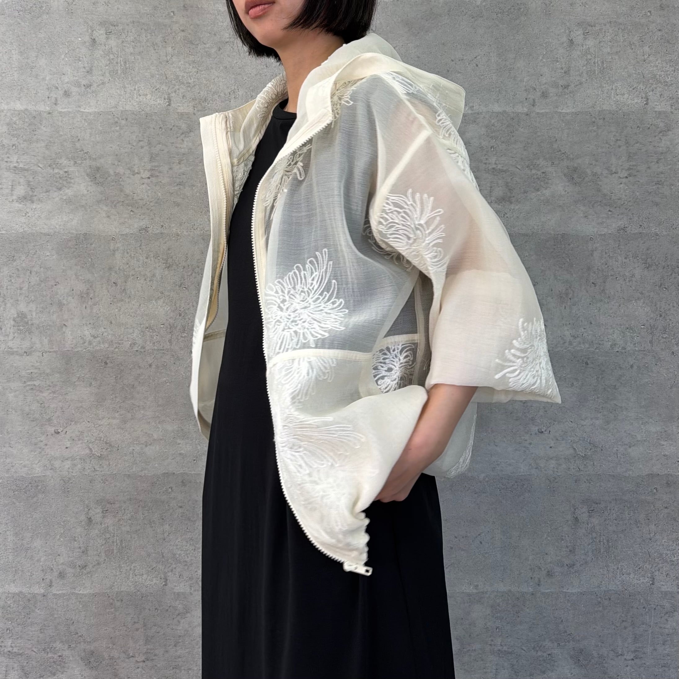 フラワーシアージップフーディー（NO.85262401） | AnnaKerry