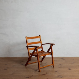 Folding Arm Kids Chair / フォールディングアームキッズチェア 〈椅子・折り畳み椅子・キャンプ・アウトドア・アンティーク・ヴィンテージ〉 113060