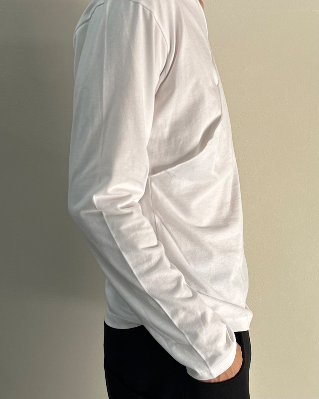 【agnes b HOMME】layered long sleeve top
