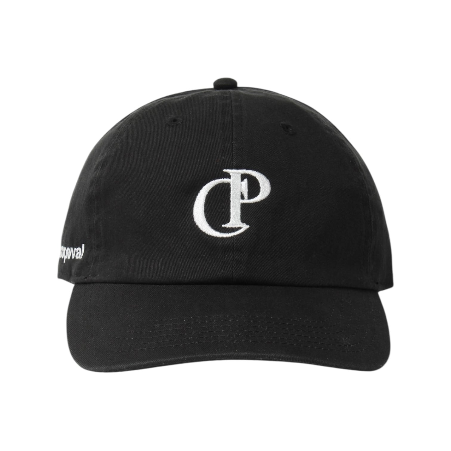 【Cabaret Poval】CP 6-Panel Cap(Black)〈国内送料無料〉