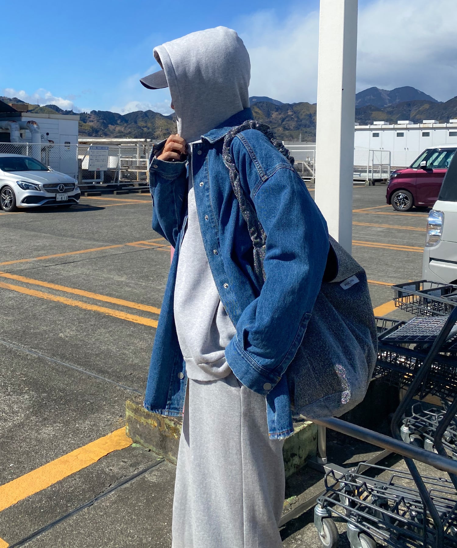 オーバーサイズデニムシャツ | PICHI