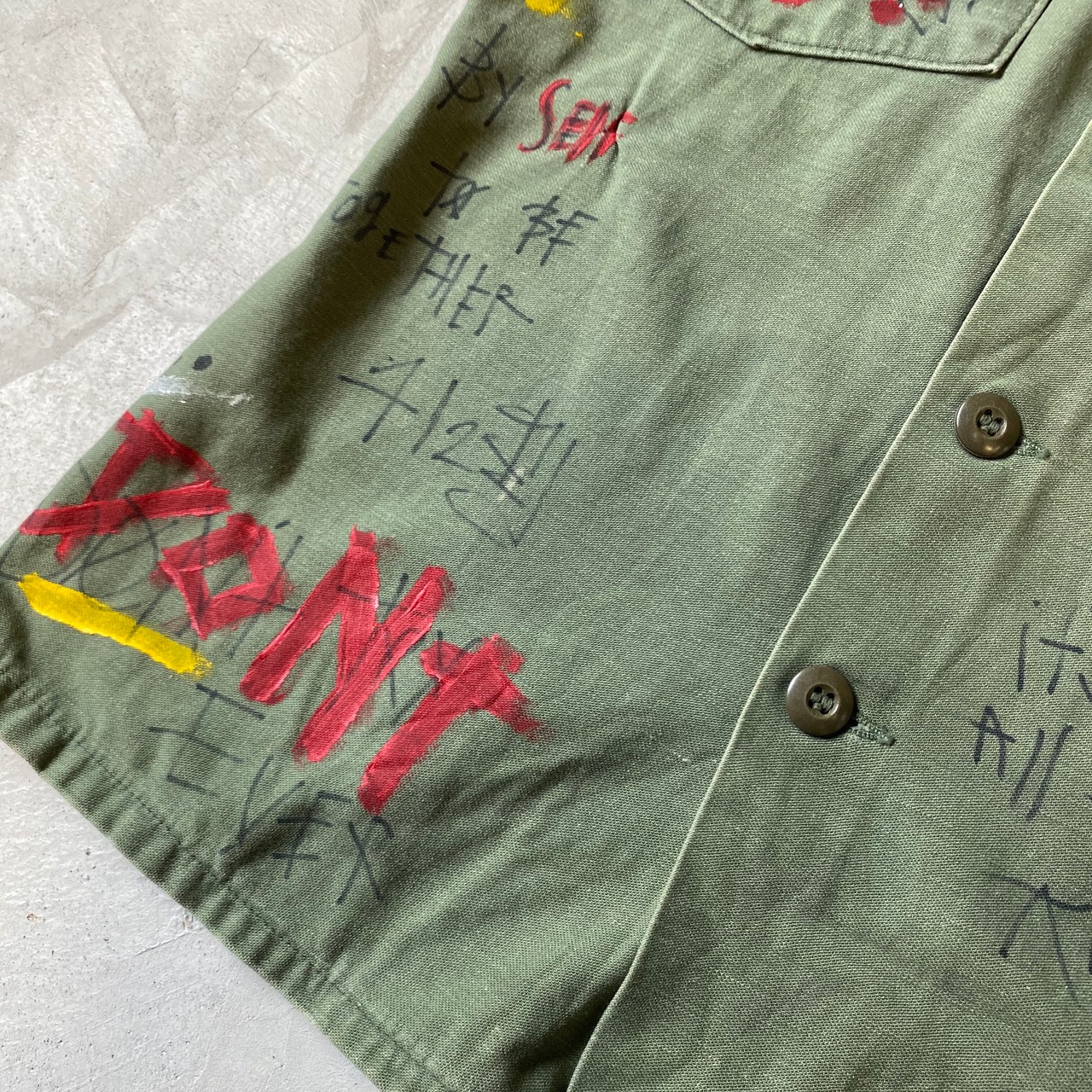 60〜70年代 USMC ミリタリー ユーティリティシャツ ミリタリーシャツ 